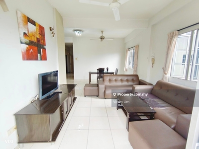 Cheap & Big Size Fully Furnished Bercham Kiara Condo for Rent