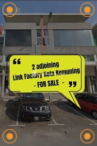 Detached Factory For Sale at Bukit Kemuning