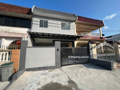 Double storey terrace house under bank value fully renovated