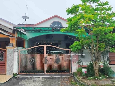 Freehold 1 Storey Terrace House in Taman Sri Saujana, Kota Tinggi