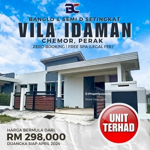 New House, Available Bumi and Non Bumi Lot. @Chemor, Ipoh