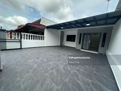Single storey terrace house fully renovated condition jb town area