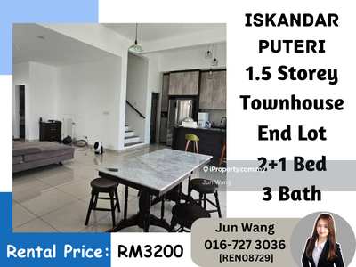 Sunway Citrine Lakehomes, 1.5 Storey Townhouse, End Lot 26x76