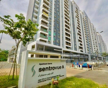 Termurah ! Below Mv 100k Sentrovue Service Apartment Puncak Alam