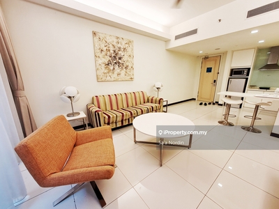10min walk to KLCC. Fully Furnished 1 bedroom apartment.