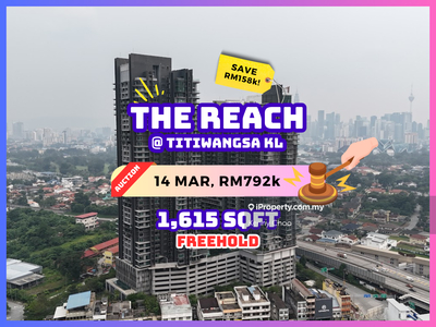Bank Auction Save Rm158k The Reach Condo @ Titiwangsa Kuala Lumpur