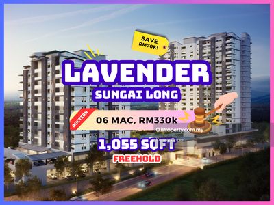 Bank Auction Save Rm70k Lavender Condo @ Sungai Long