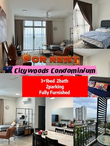 Citywoods Condominium 4bed 2bath Fully Furnish