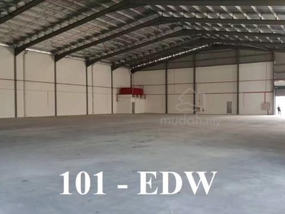 [FOR RENT] Semi-D Factory Warehouse With Office Meru Klang