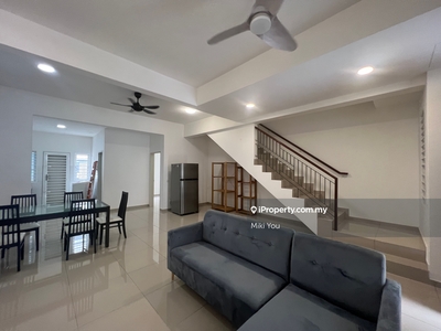 Livia @ bandar rimbayu, 2-storey house for rent, partly furnish