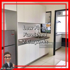 Low floor / Furnished / 2 Carparks