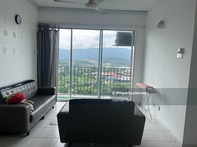 Partially furnished unit for rent