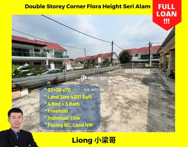 Pasir Gudang Seri Alam Flora Heights Full Loan