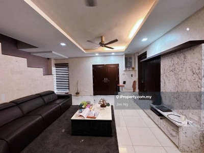 Renovated corner unit with private pool cheras cartoon house