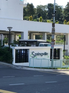 Springville Residence Equine Park Below MV Seri Kembangan Selangor Corner Biggest Unit For Sale