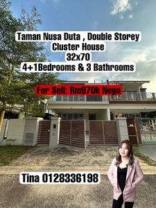 Taman Nusa Duta 2, 32x70 Cluster House