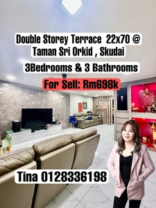 Taman Sri Orkid , Fully Renovated Double Storey Terrace