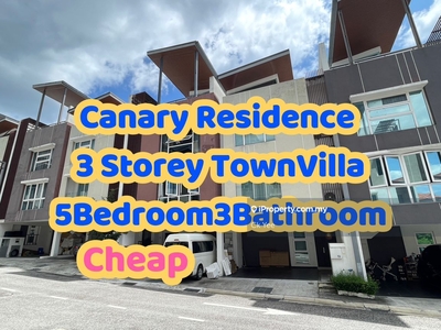 3 Storey Town Villa With 5 Bedroom(Cheapest In Market)