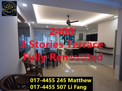 Alila Homes - 3 Stories Terrace - Fully Renovated - Tanjung Bungah