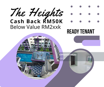 Below Value Cashbk Rm50k The Height Residence Bukit Beruang Ayer Keroh