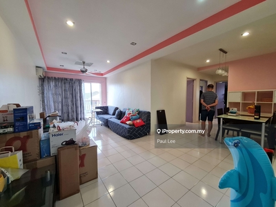 Casa Puteri Freehold 1076sf 8 Floor 3room Reno Partly Furnished 1 Car