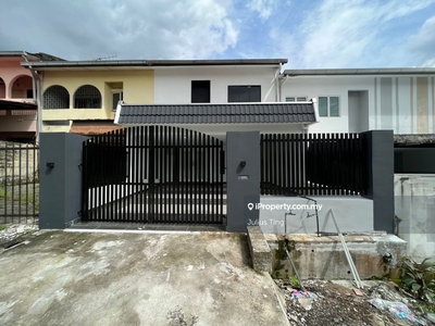 Double storey terrace house fully renovated good condition