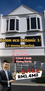 Eco Botanic 2.5 Storey Superlink