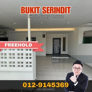 Fully Reno Freehold Single Storey Terrace Taman Bukit Serindit Melaka