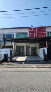 Klebang Putra Double Storey House Partially Furnitured For Rent