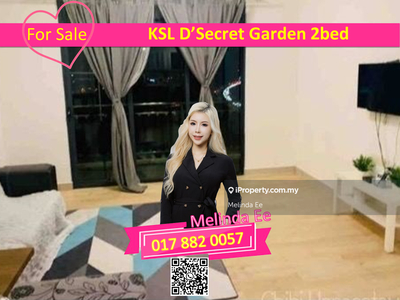 Ksl D'Secret Garden Kempas Indah Nice 2bed High Floor