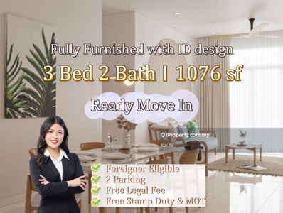 New Ready Move In Package, Fully Furnished & ID design