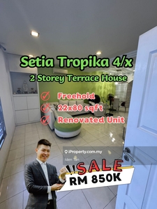 Setia Tropika Double Storey Terrace House