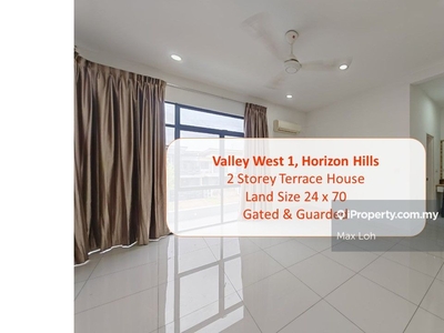 Valley West 1, 2 Storey Terrace House, Gated & Guarded