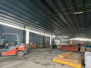 Johan Setia Klang 10,000 sqft Warehouse with 2.0 Acres Concrete Floor Land for Sale