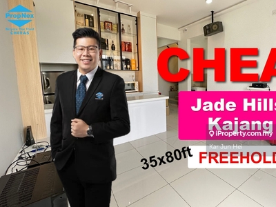 Cheap Nice Reno 3 storey Semi D at Jade Hills Kajang for Sale
