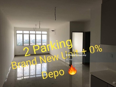 Below Market For Sale With 2 Parking And Brand New Unit