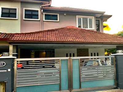 End Lot Double Storey Terrace House Taman Dagang Jaya, Ampang, Selangor