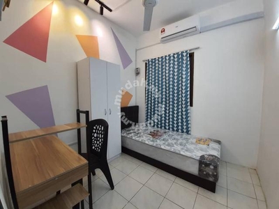 Indahria Apartment, Seksyen 22, Shah Alam, Batu Tiga, Single Room Nice