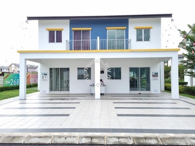 Booking RM200 LPPSA loan get end lot double storey houseIpoh Casback