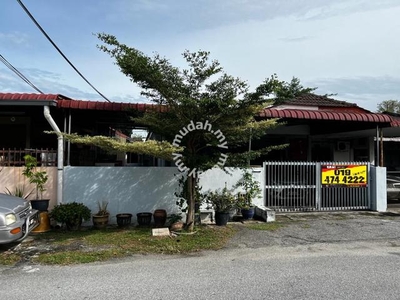 End-Lot -Pekan Razaki Single Storey Terrace House, Ipoh Perak