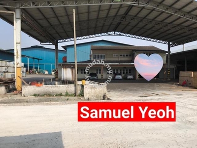 Ipoh Factory Warehouse with 9 hectar extra large Land Perak