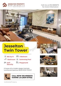 Jesselton Twin Tower Condominium High Floor