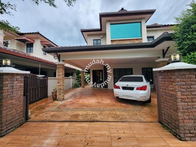 Partial Furnished Double Storey Semi-D House In Tambun For Sales