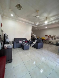 Partial Furnished Double Storey Terrace House in Falim For Sales