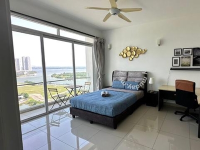Tropez Residence 3Room With Balcony Fully Furnished Danga Bay Johor