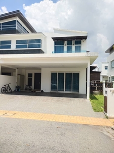 Partly Furnished 2 Storey Semi-Detached House ] @ Mydiva Homes ( Ibiza ) Perdana Lake View East Cyberjaya