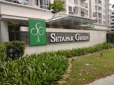 Setapak Green Condo Carpark Parking for rent.