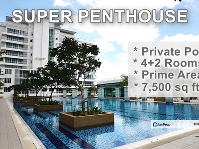 EmbassyView Super Penthouse, 4+2 rooms, 7,500 sft