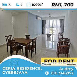 Fully furnished for rent! Grab now