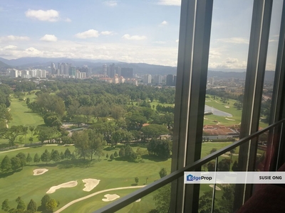 fully furnished high floor with Golf course view